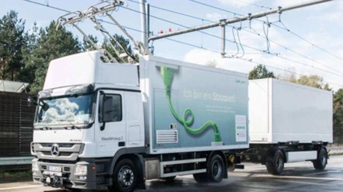 eHighway: Bauarbeiten für Oberleitungen an Autobahn in Schleswig-Holstein beginnen