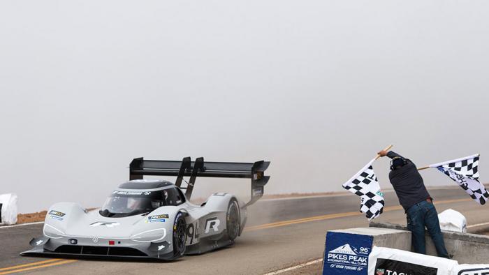 Elektro-Rennwagen: Volkswagen bricht den Rekord am Pikes Peak
