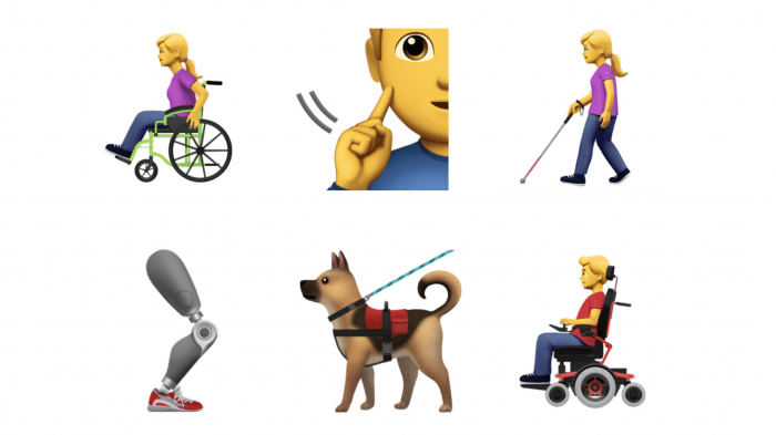 Apples Barrierefreiheit-Emoji sollen in Unicode-Standard einfließen