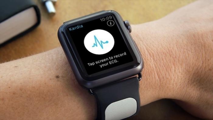 Apple Watch mit Kardia Band
