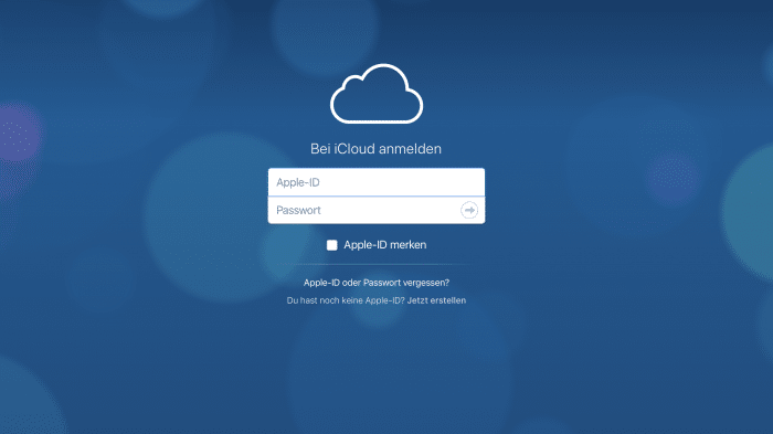 iCloud