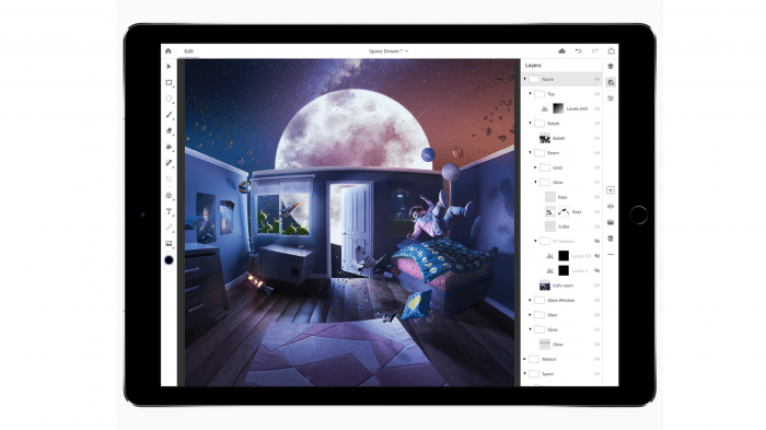 iPad Pro Photoshop