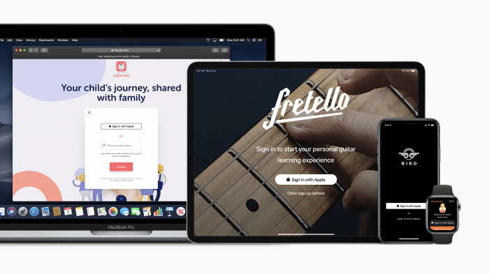 Anmelden mit Apple