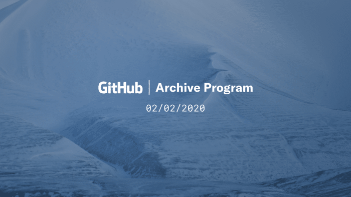 GitHub archiviert Software für 1000 Jahre im Eis