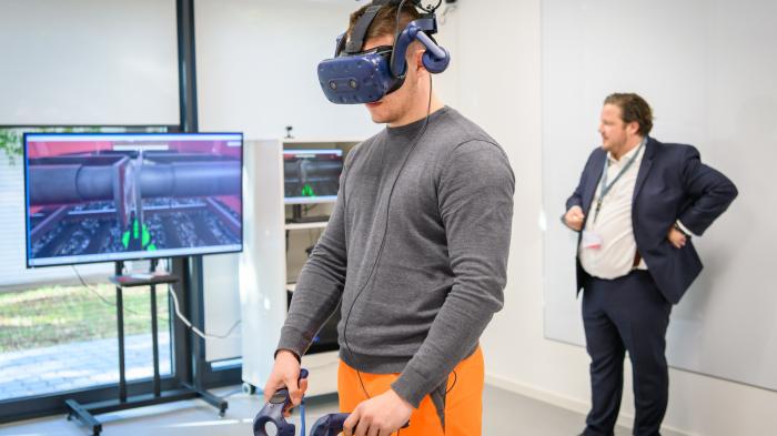 Lernen mit Virtual-Reality-Brille: 