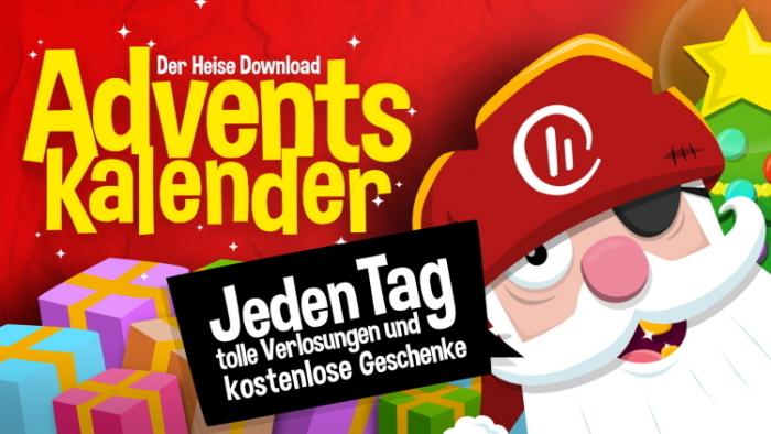 Täglich neue Geschenke im Adventskalender von heise Download
