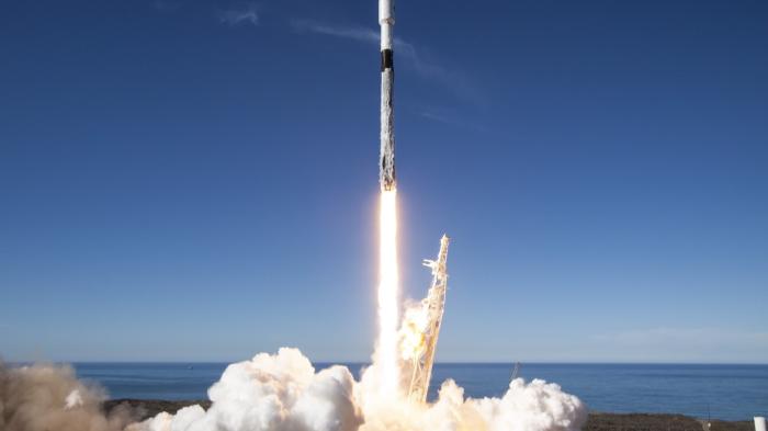 Startende Rakete