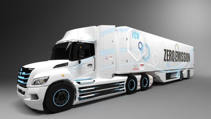 Toyota kündigt schweren Brennstoffzellen-Lkw an