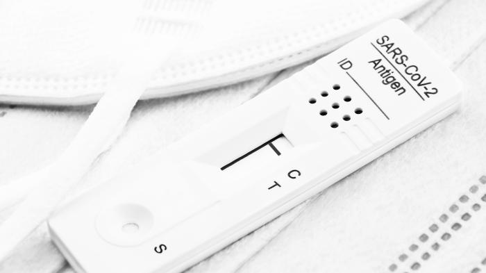 Corona,Antigen,Rapid,Test,And,Masks