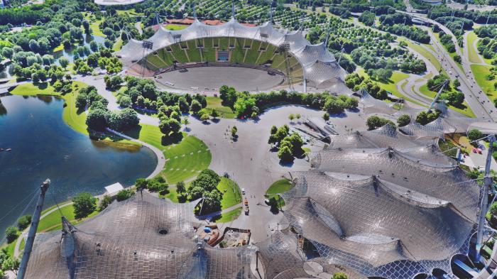 Munich,,Germany,-,June,12:,Stadium,Of,The,Olympiapark,In