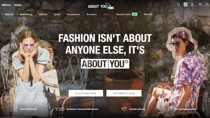 Online-Shop About You