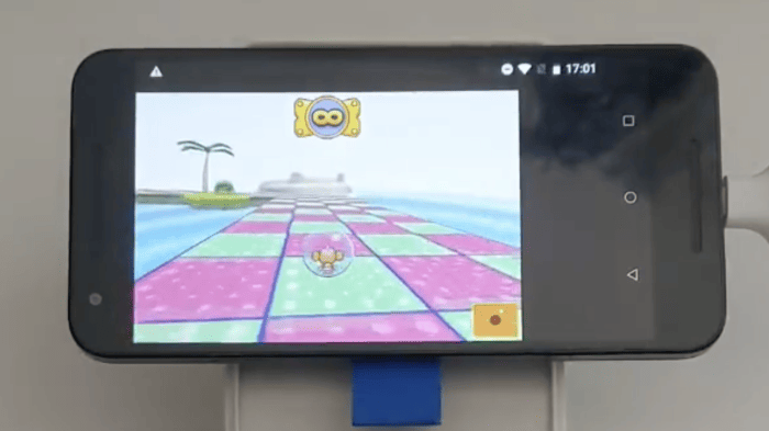 Foto vom Emulator auf einem Android-Smartphone