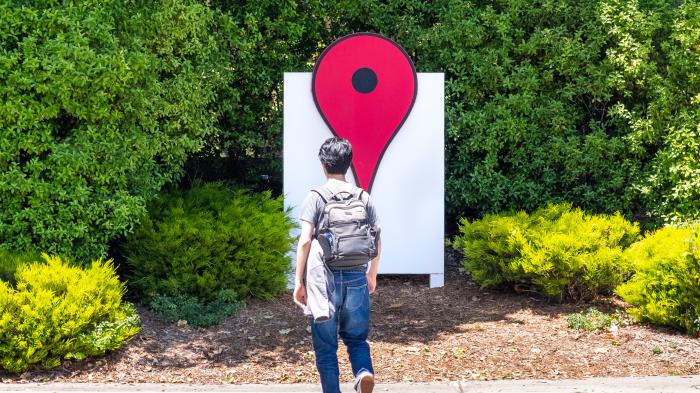 Standortsymbol von Google-Maps