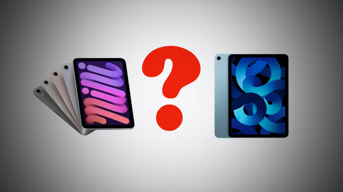 iPad Air und iPad mini in den aktuellen Varianten