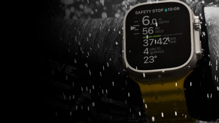 Tauchen mit Apple Watch Ultra