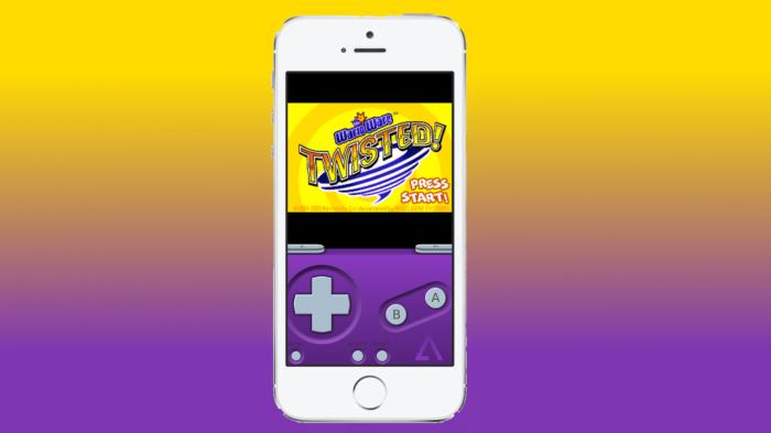 Der Emulator GBA4iOS auf einem iPhone