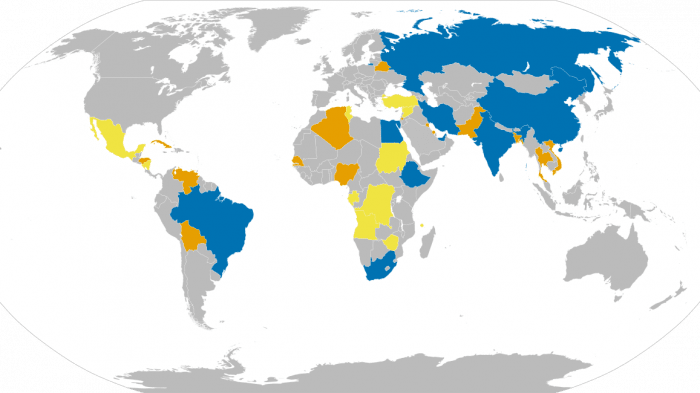 BRICS+ Länder und Beitrittskandidaten