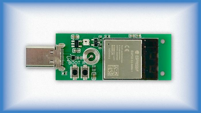 Pendrive S3 Top view of the stick