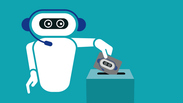 Chatbot wählt Chatbot