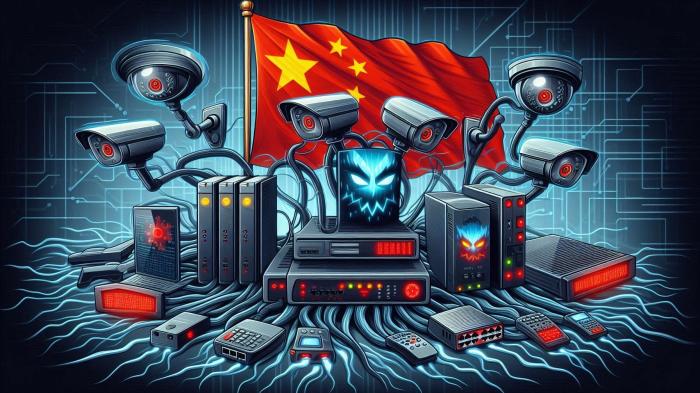 IP cameras, NAS systems and routers are infected by malware directed from China