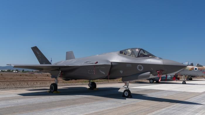 Israeli F-35 at dem Rollfeld