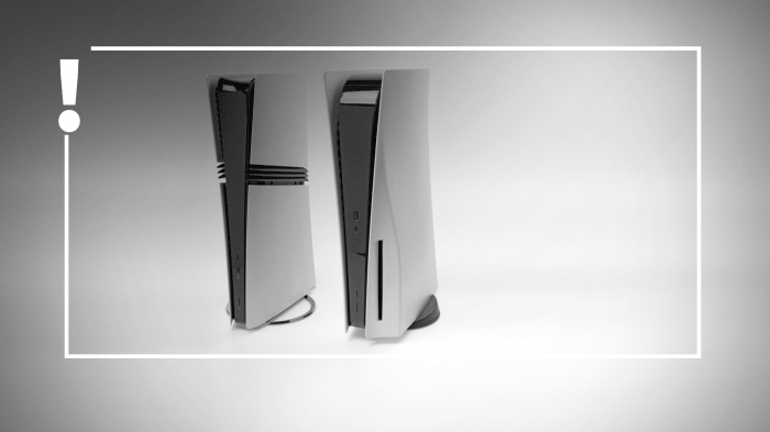 PS5 Slim vs PS5 nebeneinander
