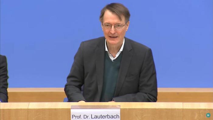 Health Minister Karl Lauterbach
