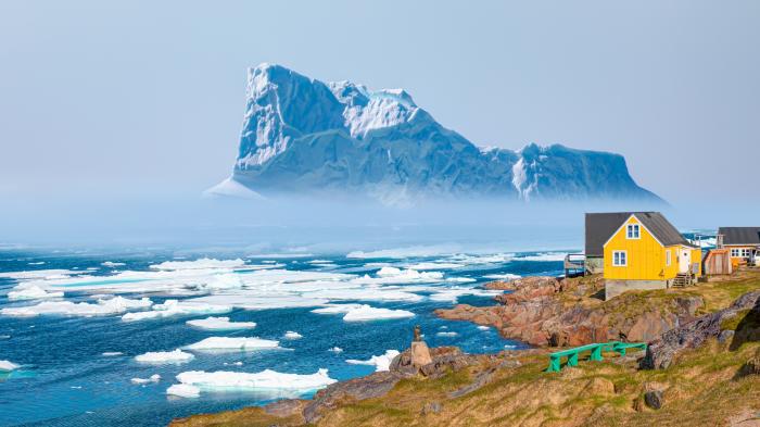 Eisberg in Grönland (Symbolbild)