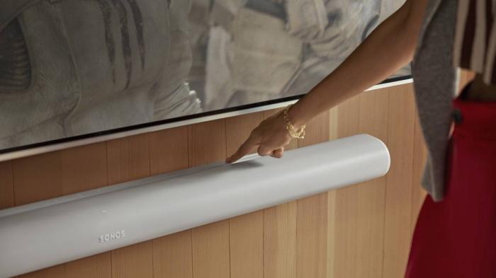 Soundbar Sonos Arc an der Wand 