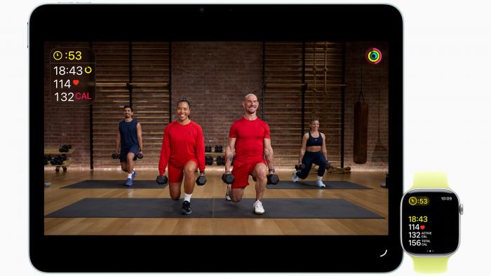 Fitness+ auf iPad und Apple Watch