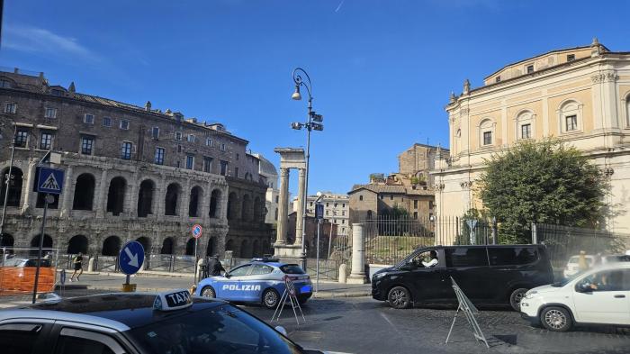 Straße beim Teatro di Marcello