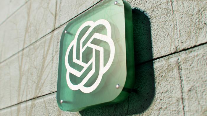 OpenAI-Logo an Hauswand in San Francisco – KI-Unternehmen stellt neue Firmenplattform Frontier vor