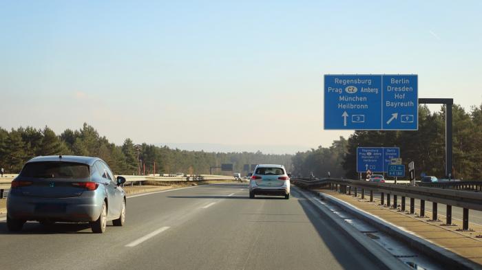 Eine deutsche Autobahn
