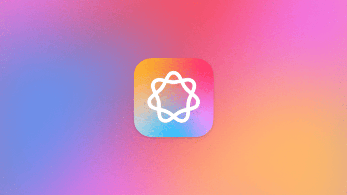 Apple-Intelligence-Icon mit Farbverlauf