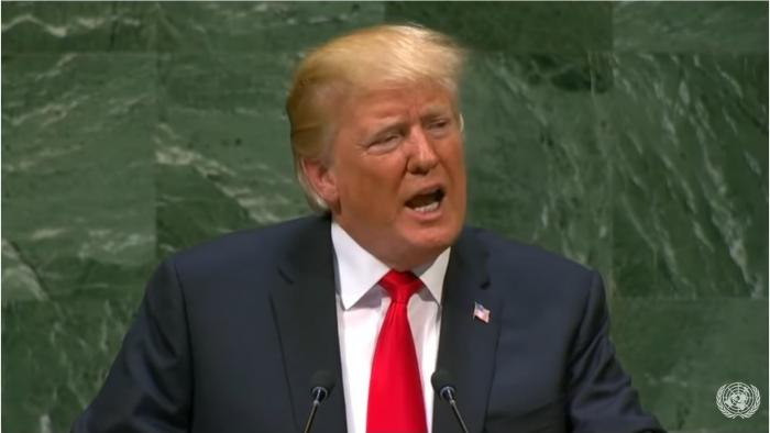 Donald Trump auf der UN-Generalversammlung