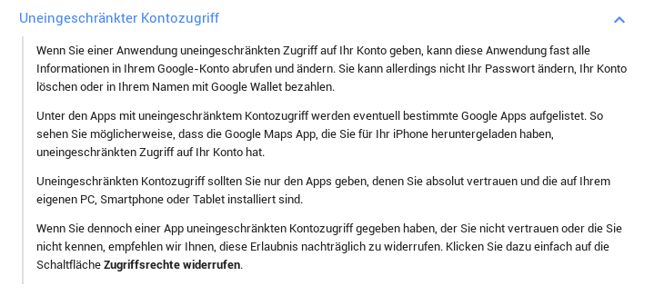 Wenigstens kann Pokémon Go kein Geld im Google Wallet ausgeben. Sonst darf es aber fast alles.