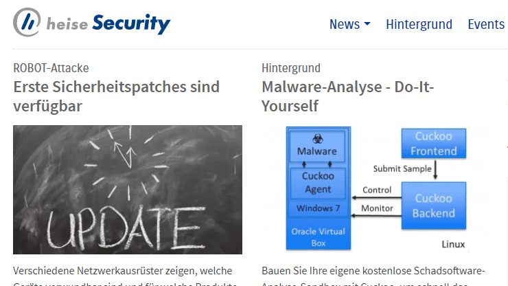 Datierung nach 50 rss-feed