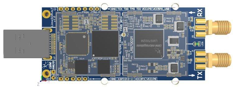 Rendering des LimeSDR Mini