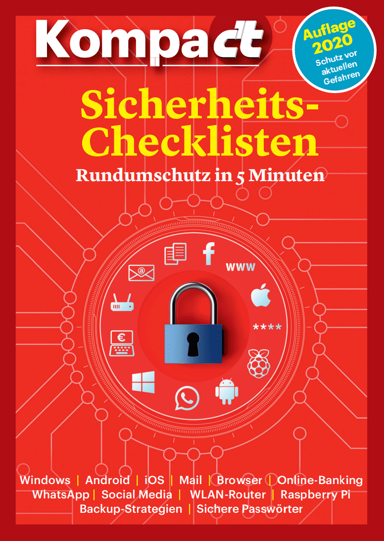 Download der c't-Sicherheits-Checklisten 2020