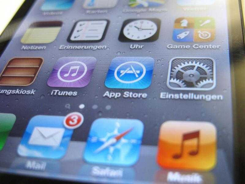 Apps auf iPhone