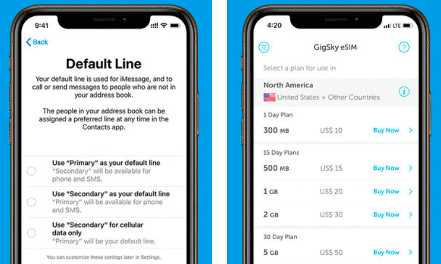 GigSky eSIm App