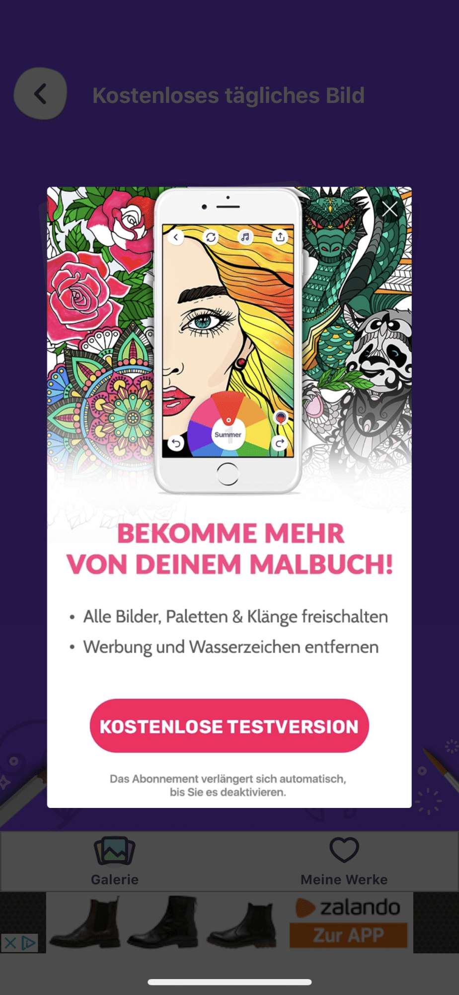 Die "kostenlose Testversion" wird nach wenigen Tagen automatisch zum teuren Abo.