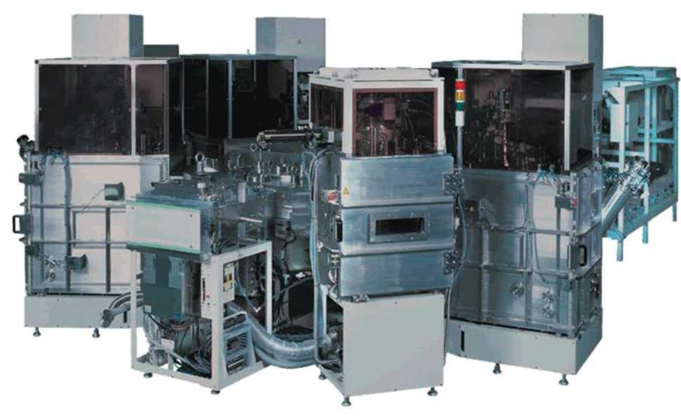 Vakuummaschine von Canon Tokki für die Produtkion von OLEDs