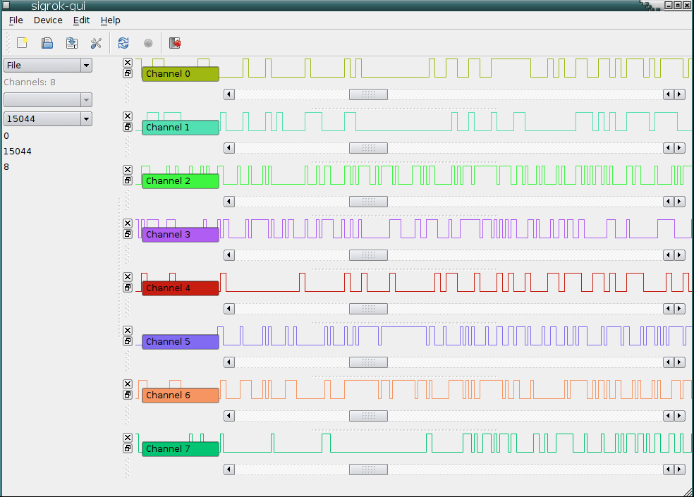 Sigrok OpenSourceFramework für LogicAnalyzer Make