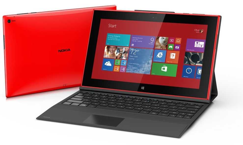 Lumia 2520 mit Power Keyboard