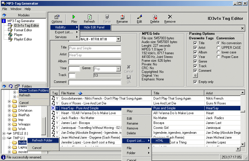 Mp3 Tag Generator Heise Download A, s, d, f, j, k, l, ; mp3 tag generator heise download
