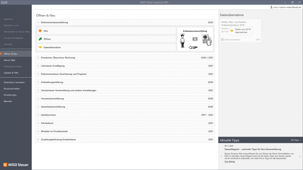 Wiso steuer 2020 mac download