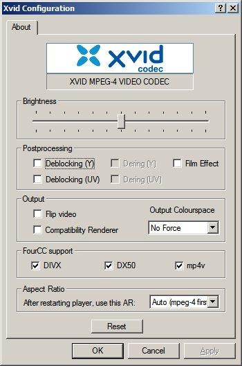 xvid mpeg-4 코덱 윈도우 7